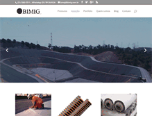 Tablet Screenshot of bimig.com.br